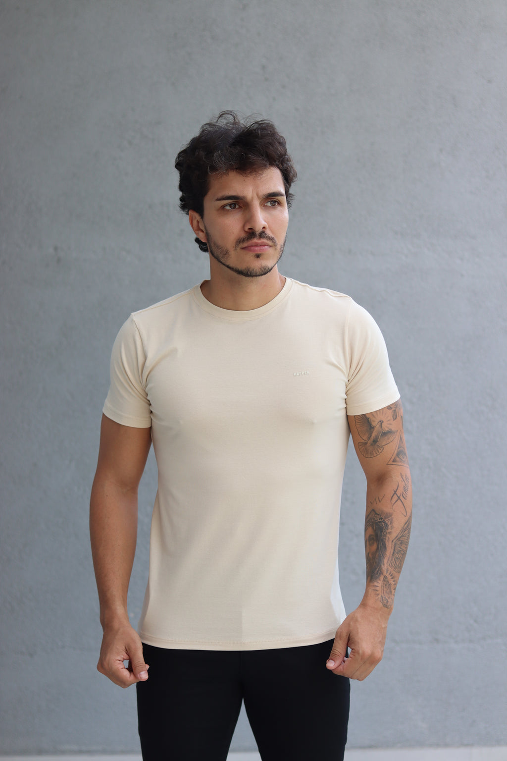 Camiseta Fio Egípcio  Happen