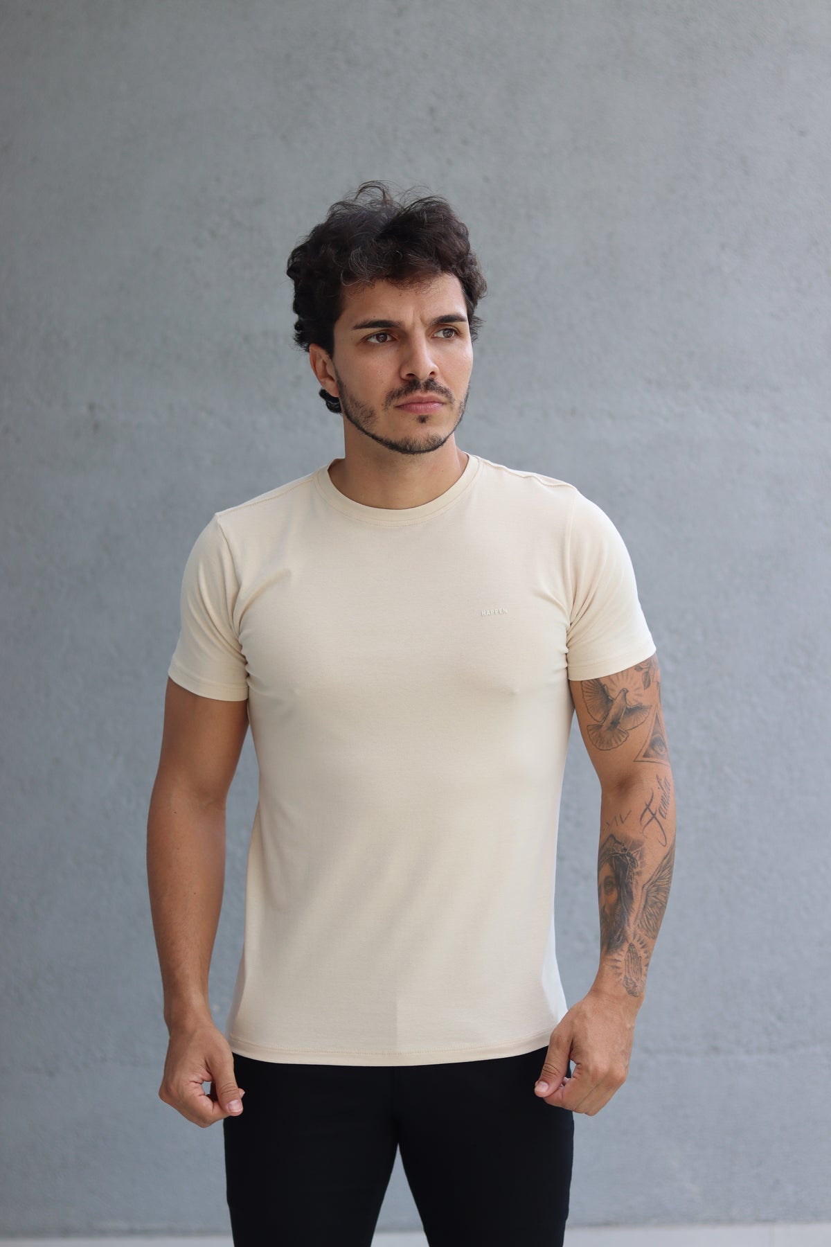 Camiseta Fio Egípcio  Happen
