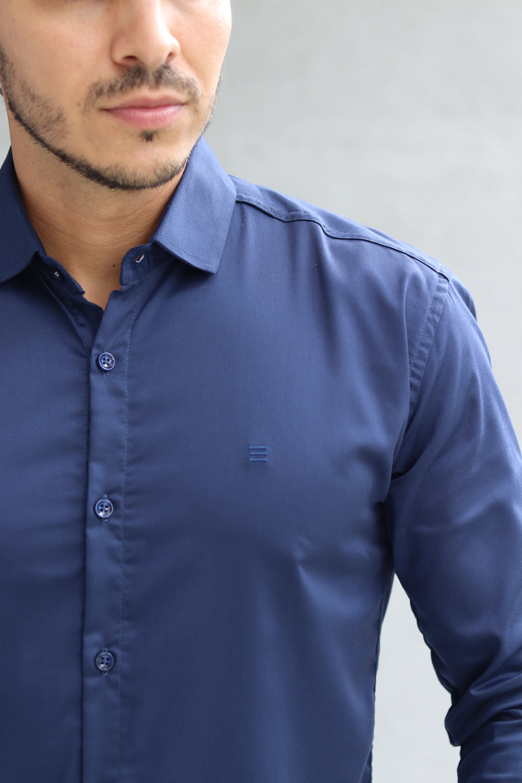 Camisa Fibra de Bambu Manga Longa Happen
