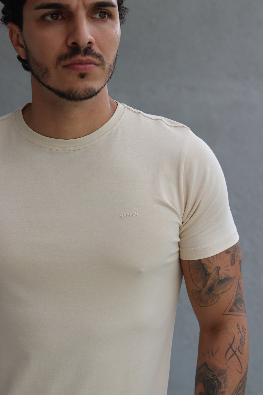 Camiseta Fio Egípcio  Happen