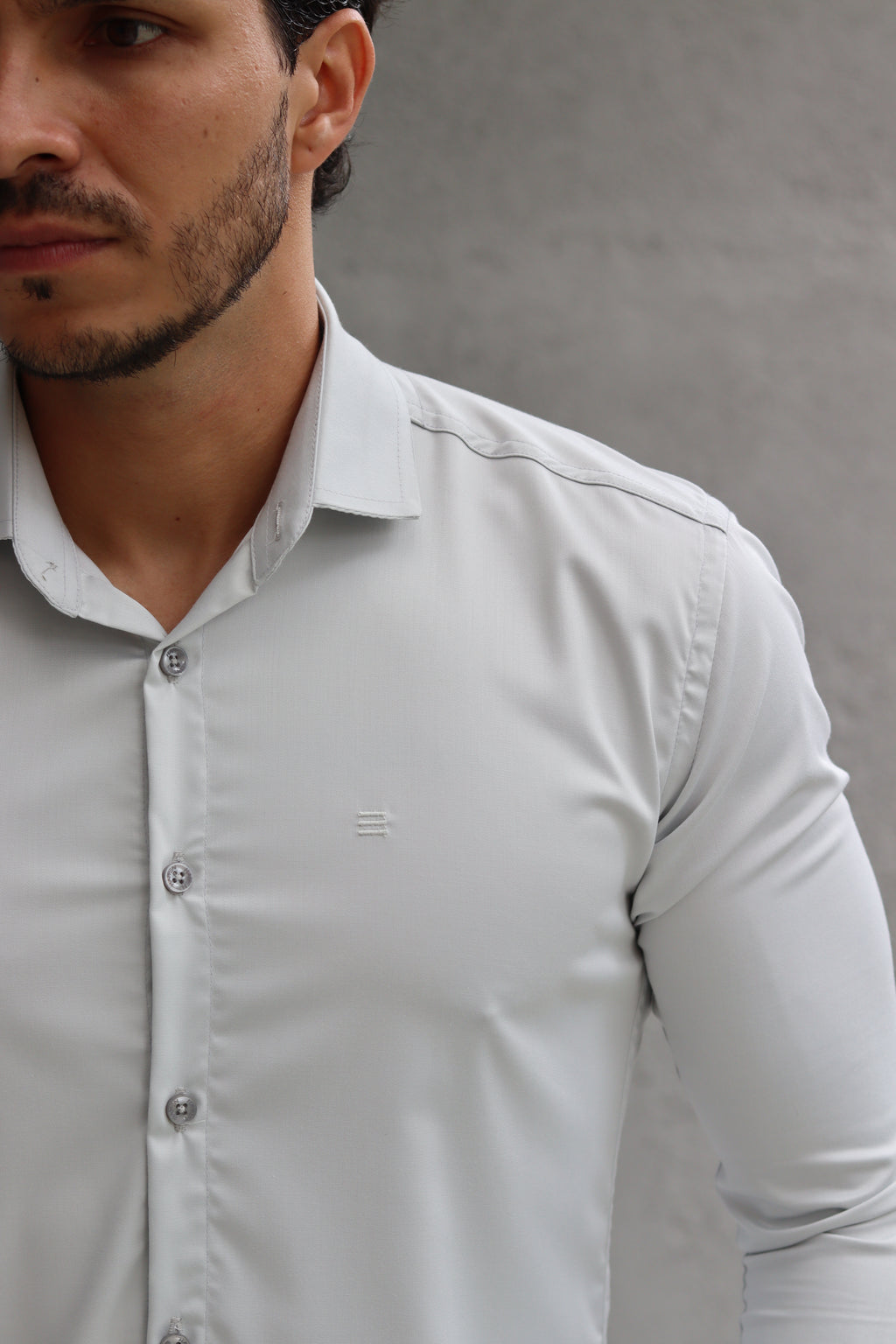 Camisa Fibra de Bambu Manga Longa Happen