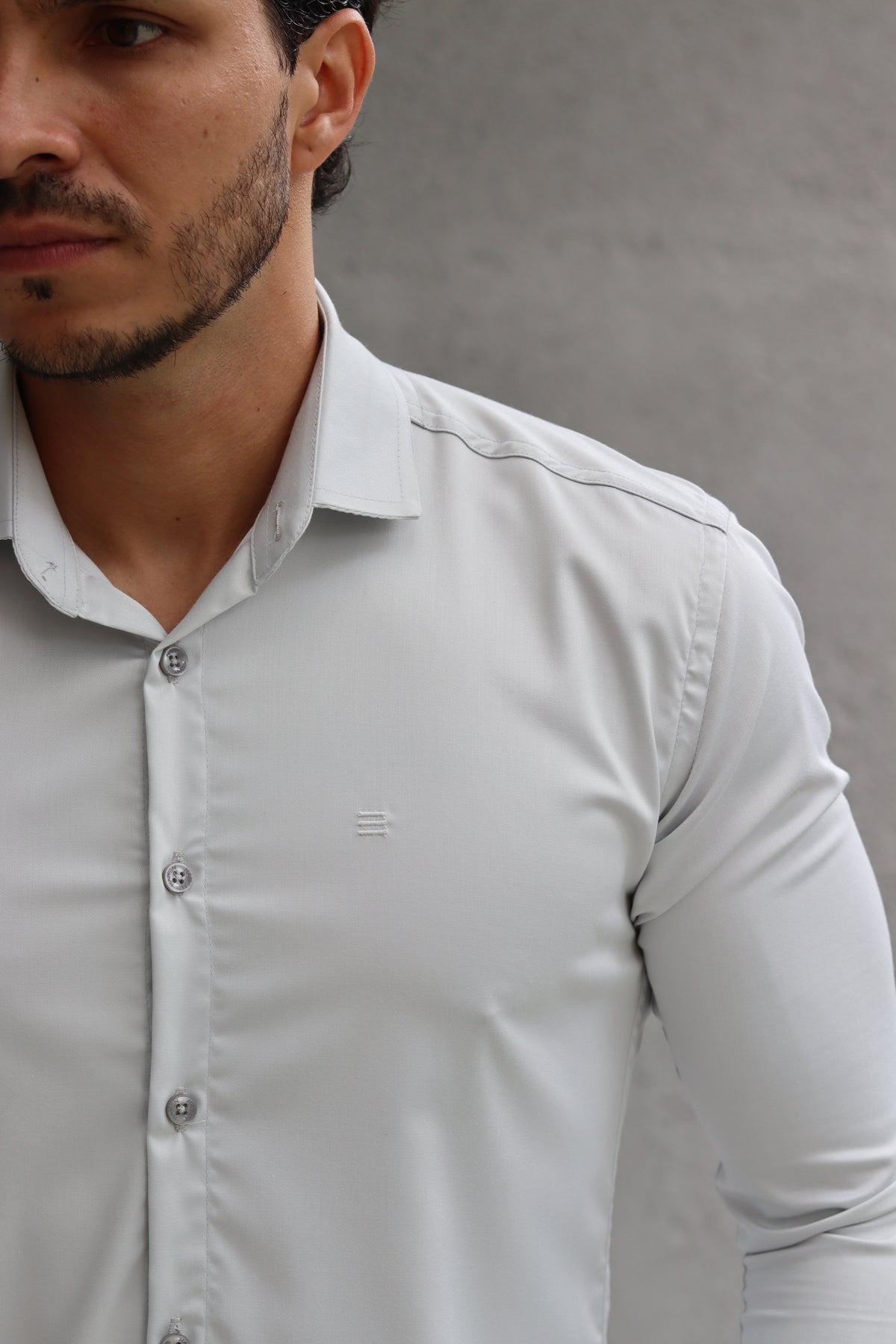 Camisa Fibra de Bambu Manga Longa Happen