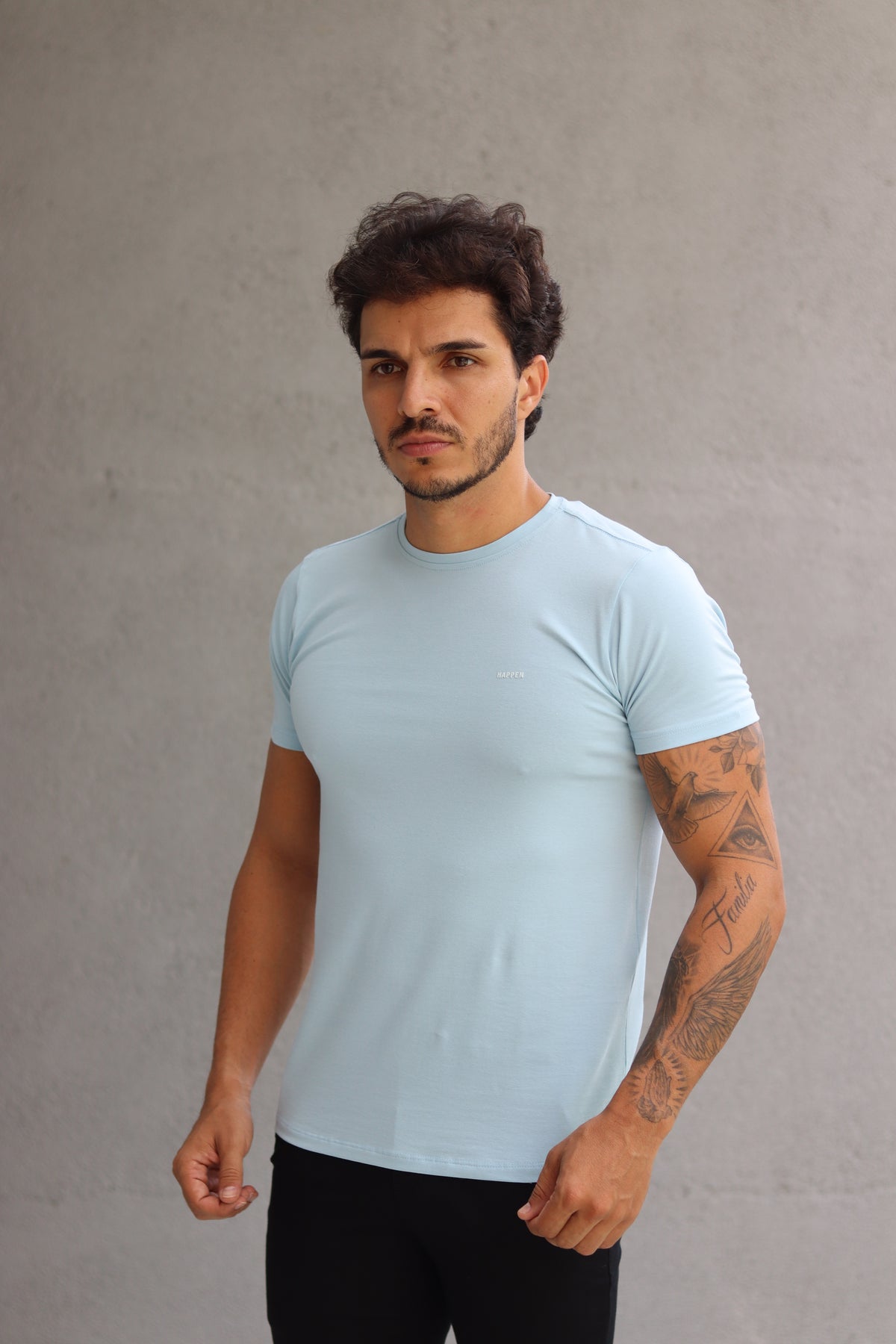Camiseta Fio Egípcio  Happen