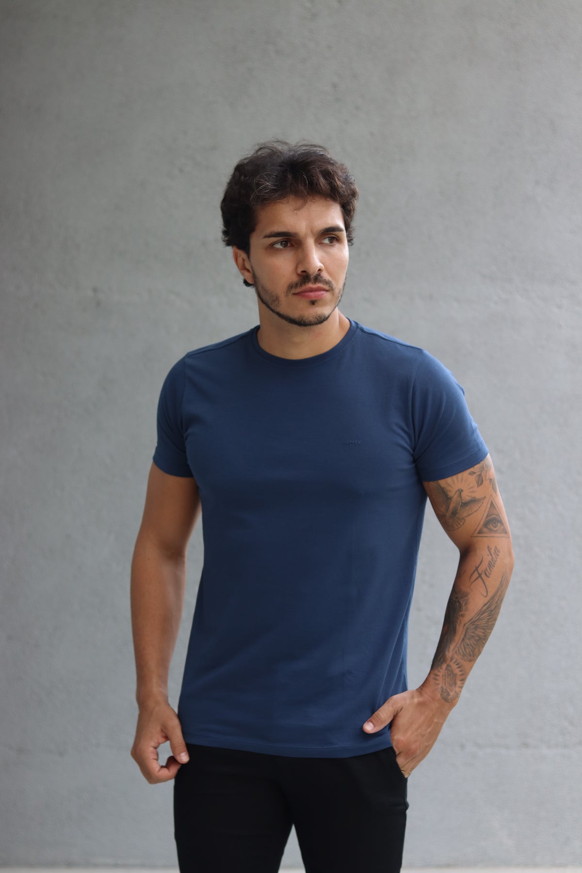 Camiseta Fio Egípcio  Happen
