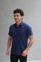 Camisa Fibra de Bambu Manga Curta Happen