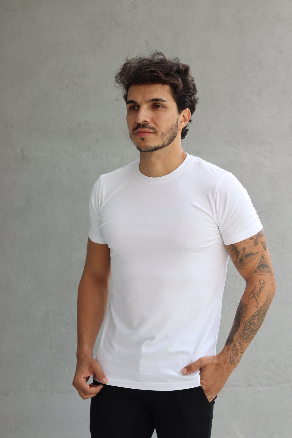 Camiseta Fio Egípcio  Happen