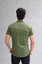 Camisa Fibra de Bambu Manga Curta Happen