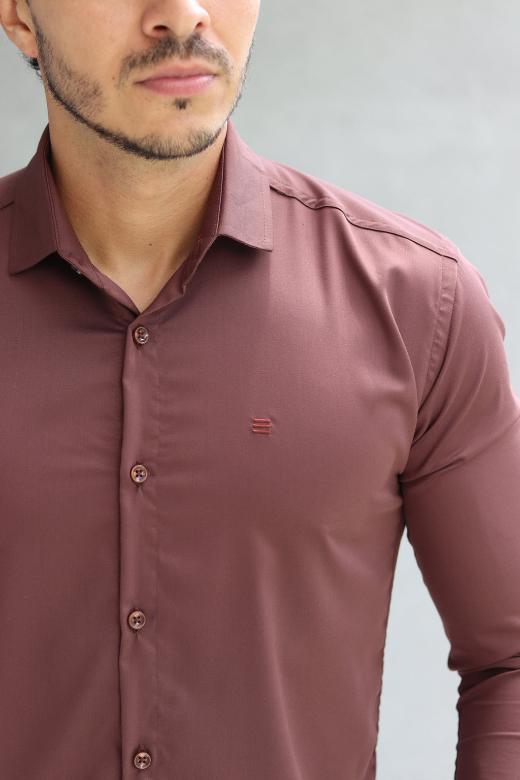 Camisa Fibra de Bambu Manga Longa Happen