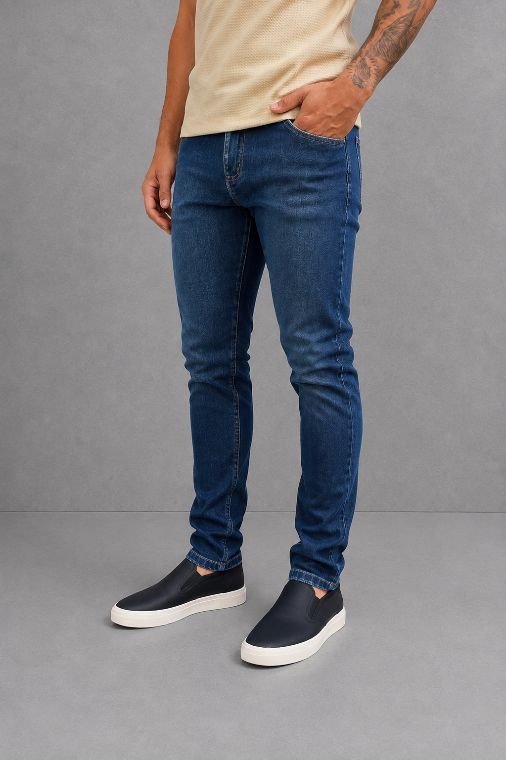 Calça Jeans Slim Happen