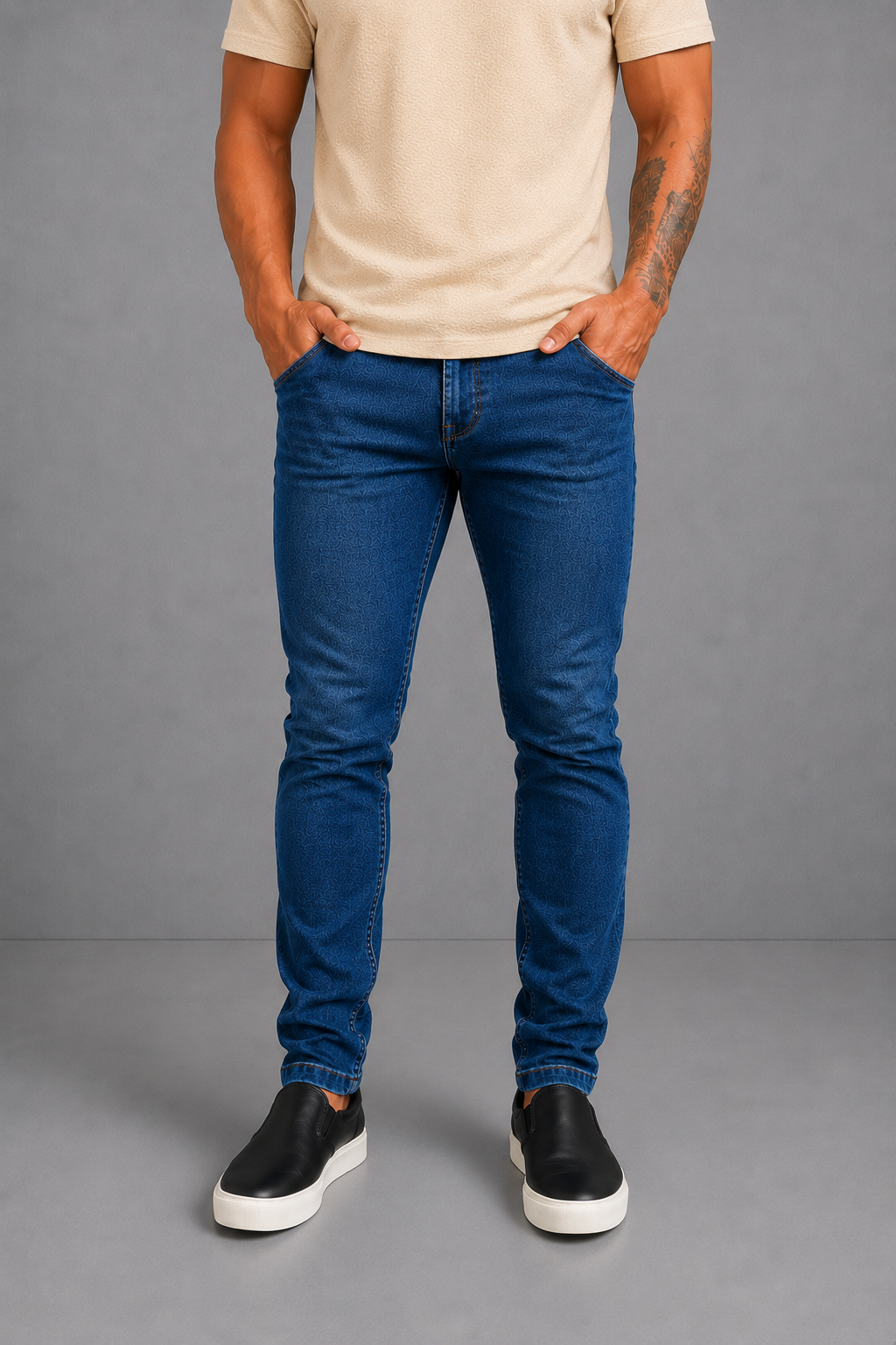 Calça Jeans Slim Happen