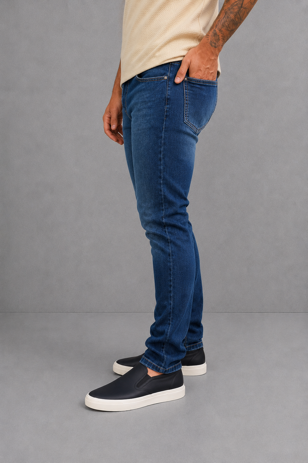 Calça Jeans Slim Happen