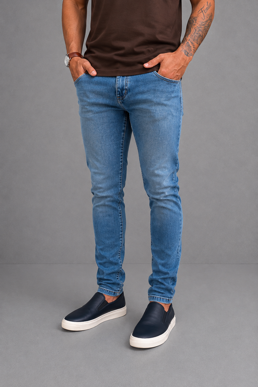 Calça Jeans Slim Happen