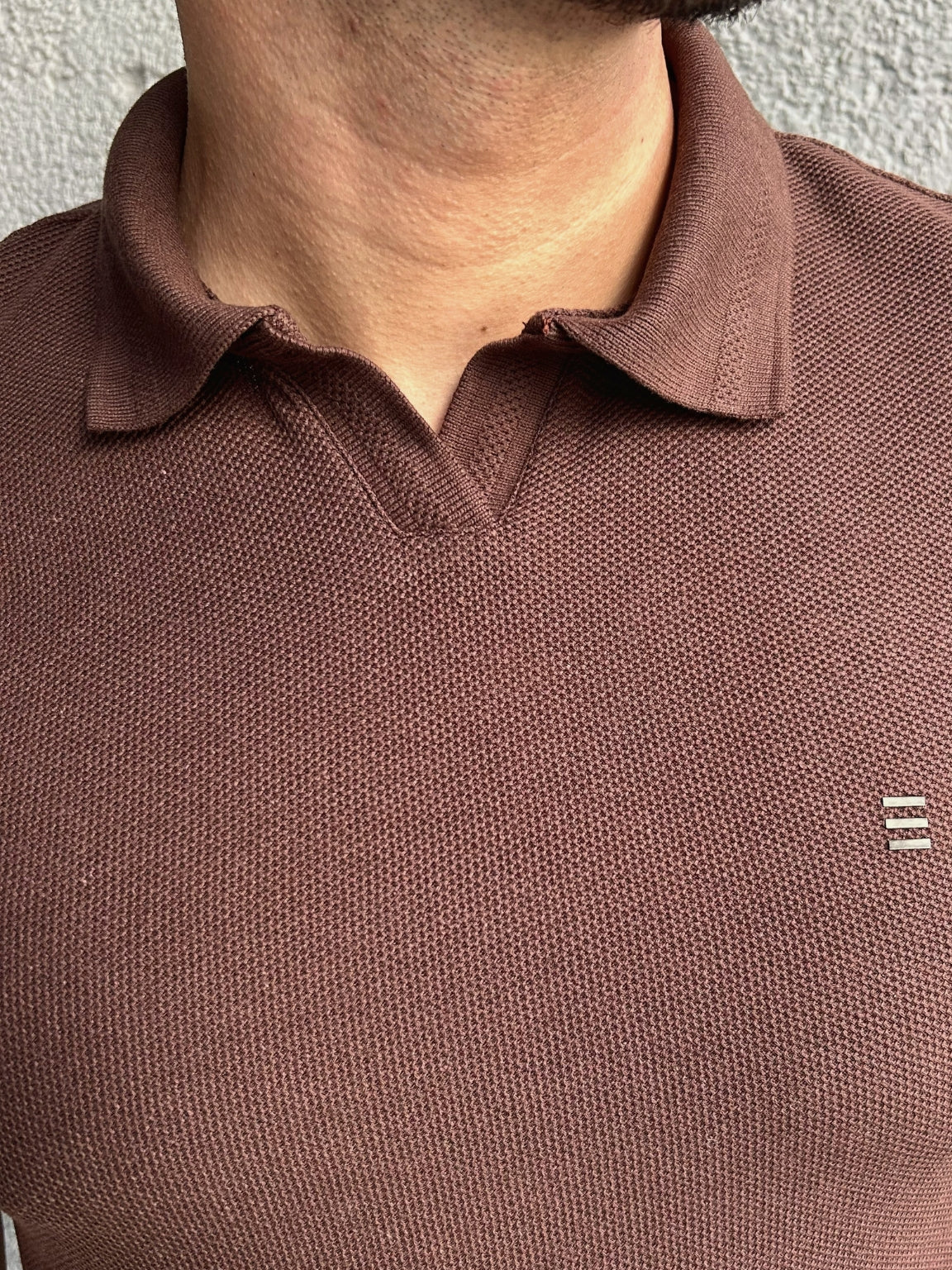 Camiseta Polo Gola Italiana Happen