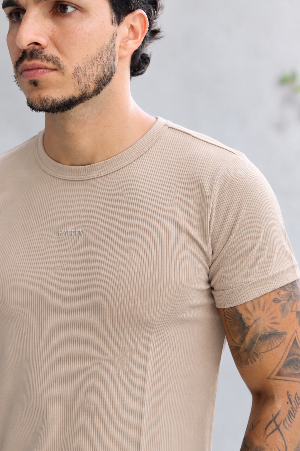 Camiseta Texturizada Happen