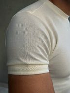Camiseta Texturizada com Punho