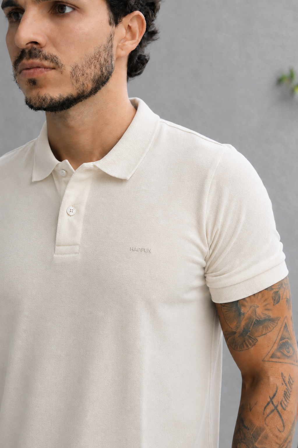 Camiseta Polo Happen