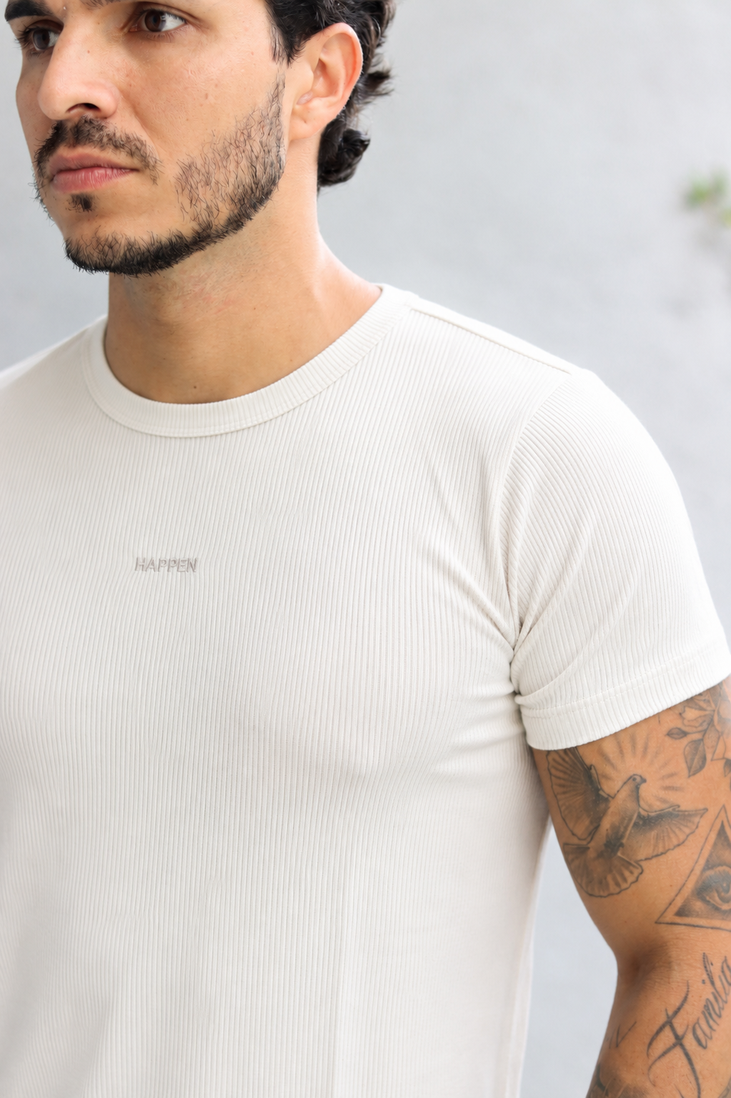 Camiseta Texturizada Happen