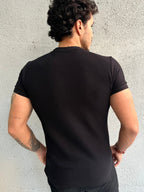 Camiseta Texturizada com Punho