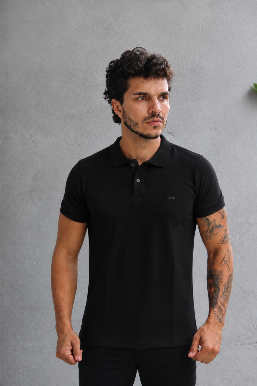 Camiseta Polo Happen