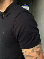 Camiseta Polo Gola Italiana Happen