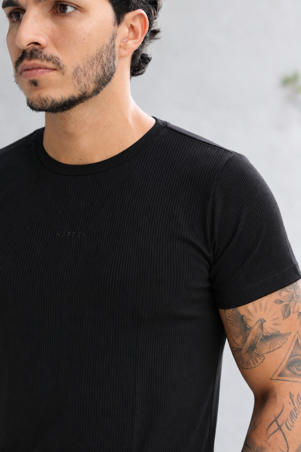 Camiseta Texturizada Happen