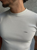 Camiseta Texturizada com Punho